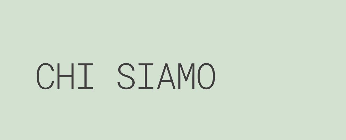 chi siamo